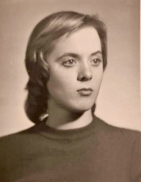 Archival portrait of a young woman