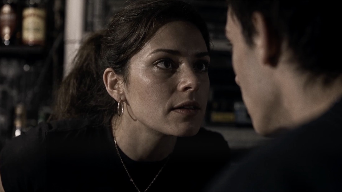 A woman confronting Gabriel